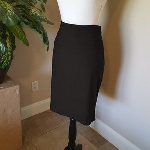 Women's ABN Black Knee Length High Waist Sz 12
